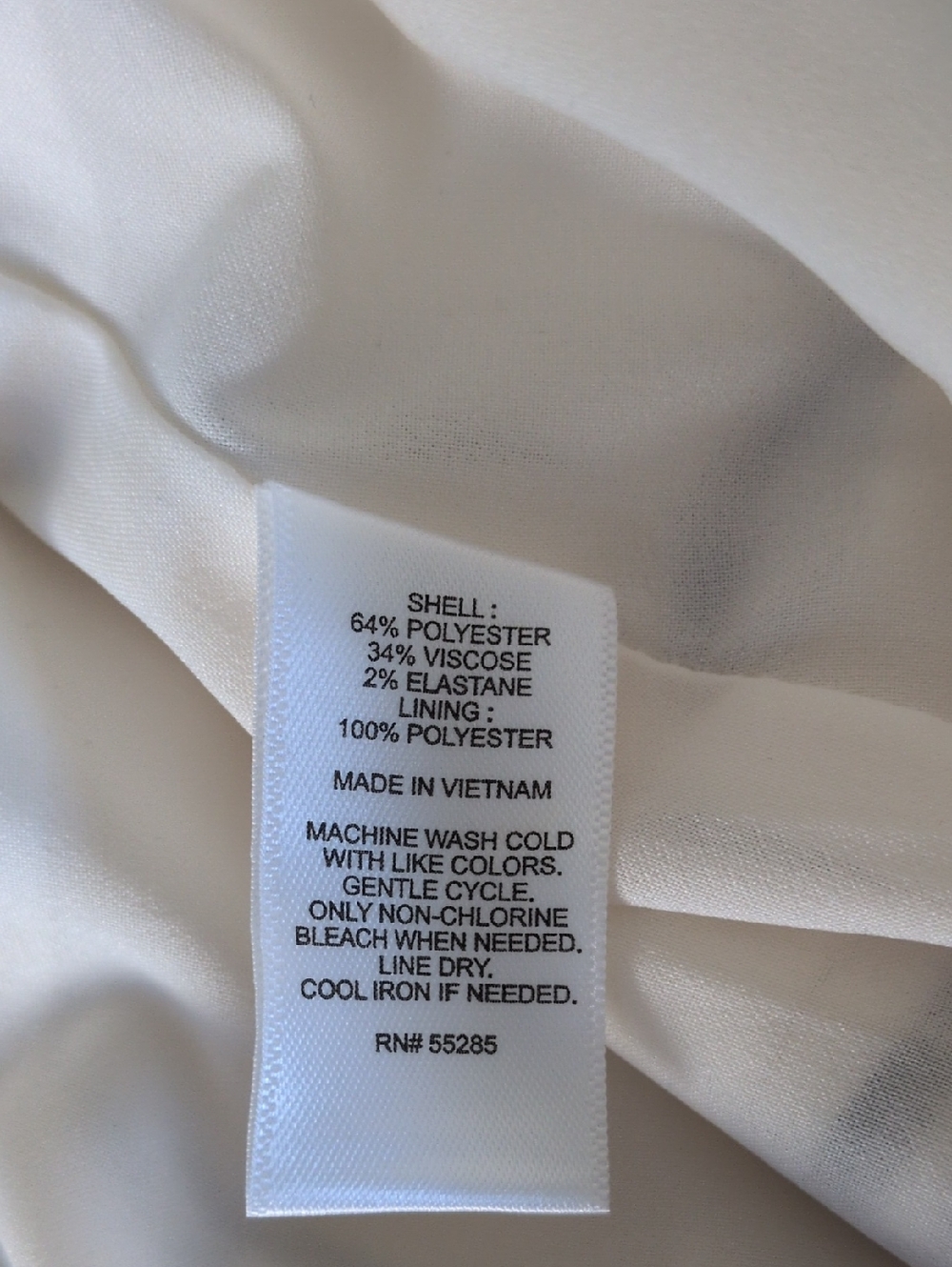 Express White Pencil Skirt with Black Windowpane Grid- NWT - Picture 5 of 5
